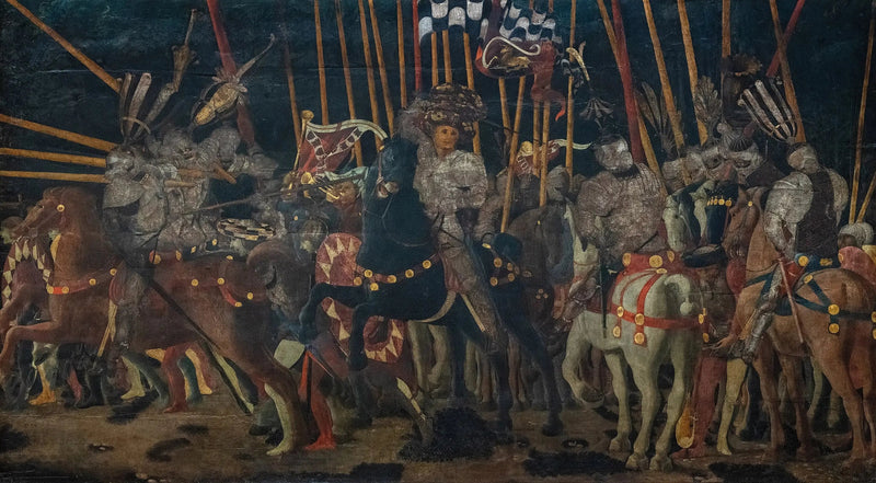 Micheletto Attendolo da Cotignola's Counterattack - Paolo Uccello