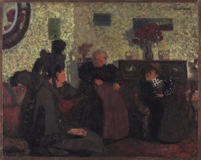 La conversation - Édouard Vuillard - Alpha Reproduction