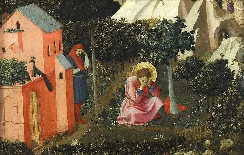 The Conversion of Saint Augustine - Fra Angelico