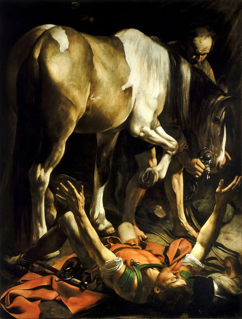 The Conversion of Saint Paul on the Road to Damascus - Caravaggio