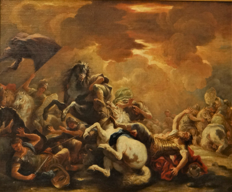 The Conversion of Saint Paul on the Road to Damascus - Luca Giordano