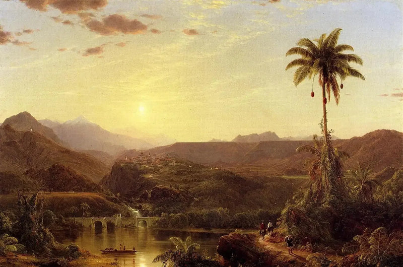 The Cordillera, Sun Lever - Frederic Edwin Church