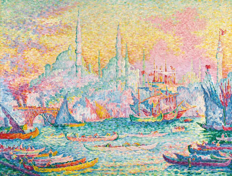 The Golden Horn (Constantinople) - Paul Signac
