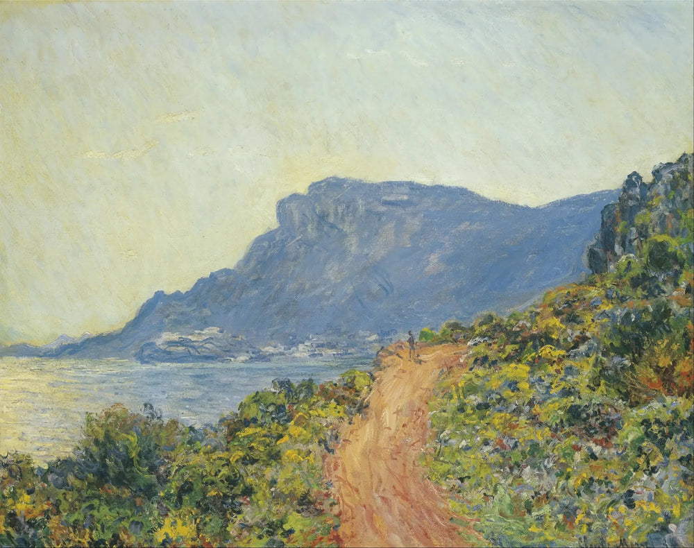 La Corniche près de Monaco - Claude Monet image 1 reproduction de peinture à l’huile