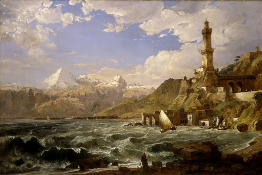 Genoa Coast - Jasper Francis Cropsey