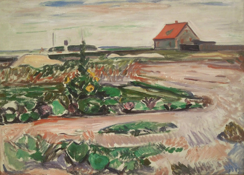 The Coast near Lübeck - Edvard Munch