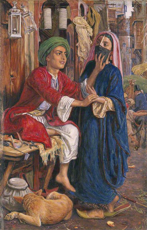 The Lantern Maker's Court - William Holman Hunt