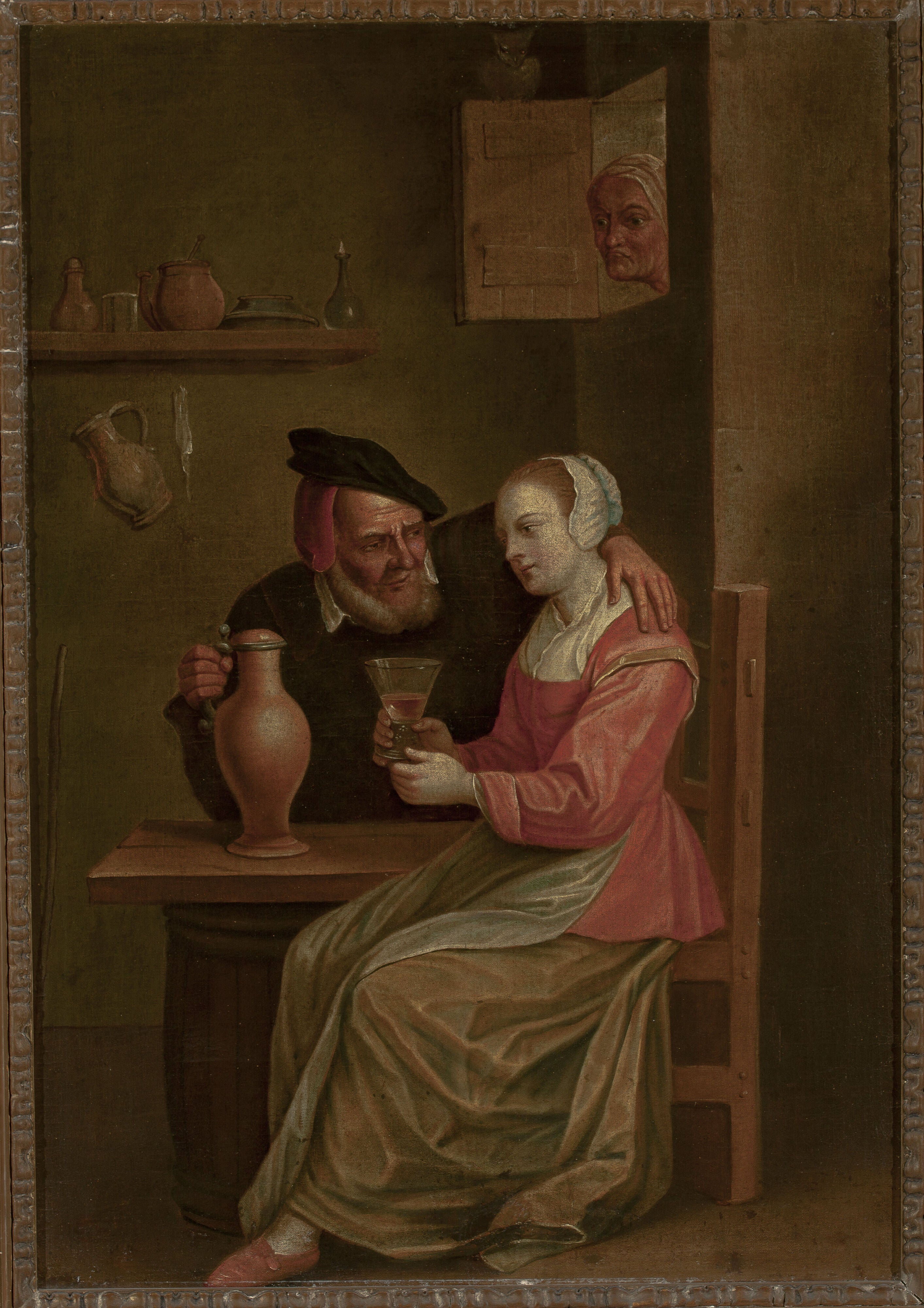 The Court of an Old Man - David Teniers the Younger