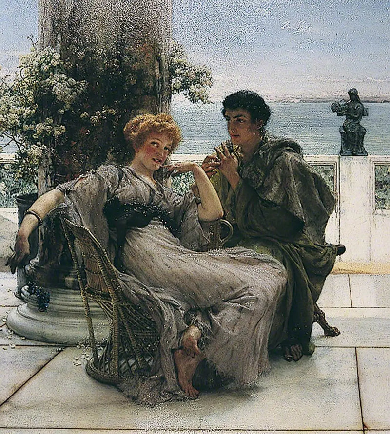 The Court (The Proposal) - Lawrence Alma-Tadema