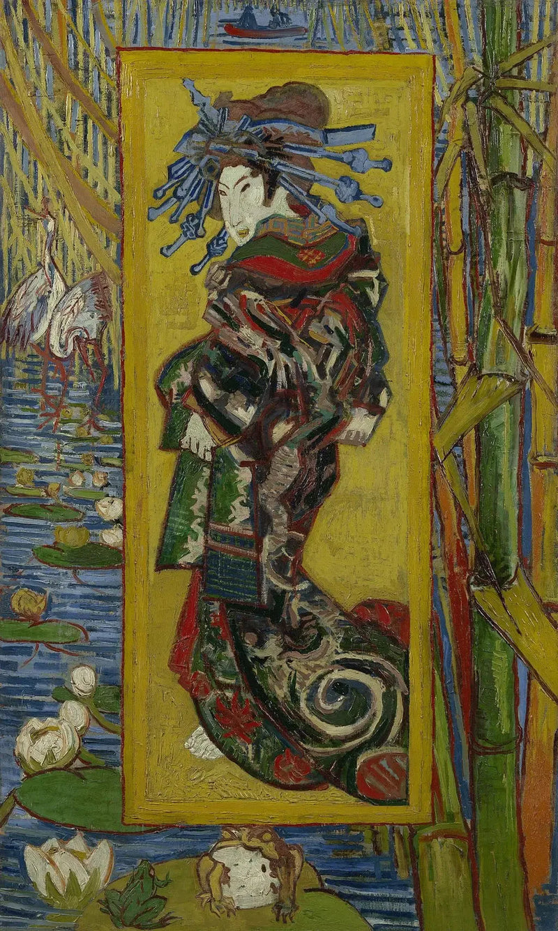 The Courtesan (after Eisen) - Vincent van Gogh