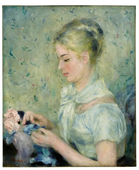 The Seamstress - Pierre-Auguste Renoir