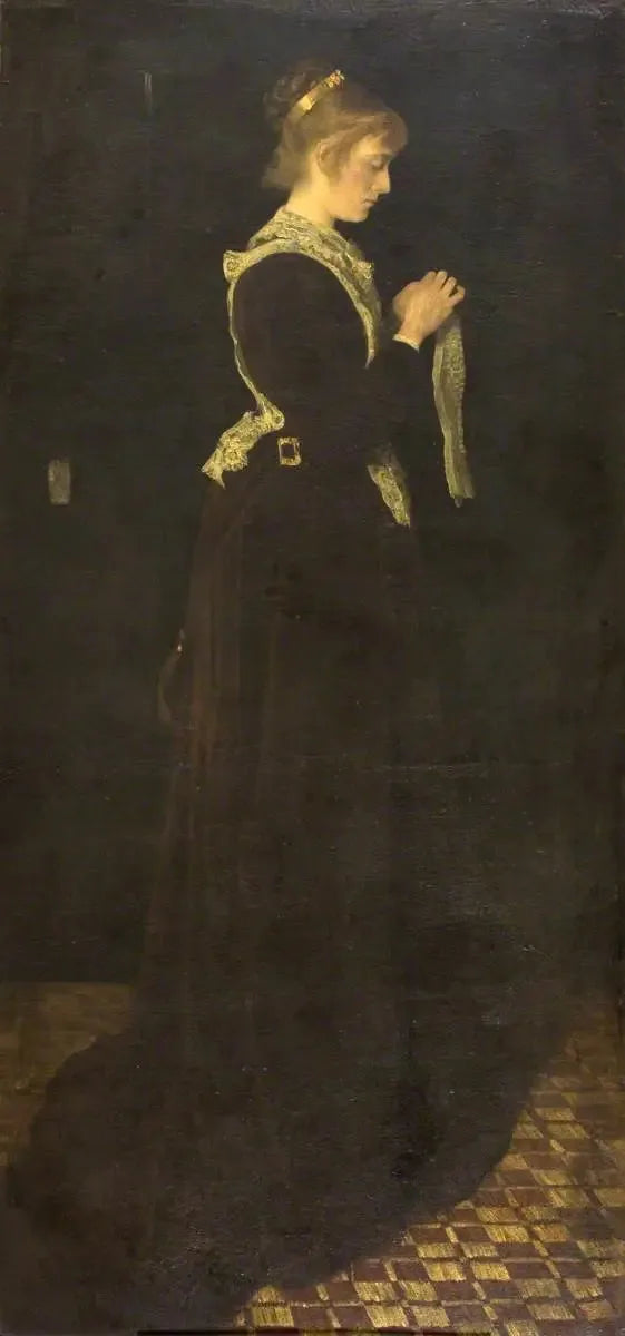 The Seamstress - James Abbott McNeill Whistler