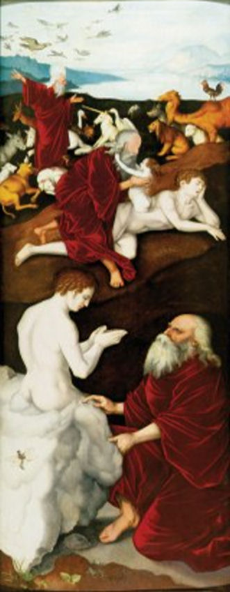 The Creation of Men and Animals - Hans Baldung Grien