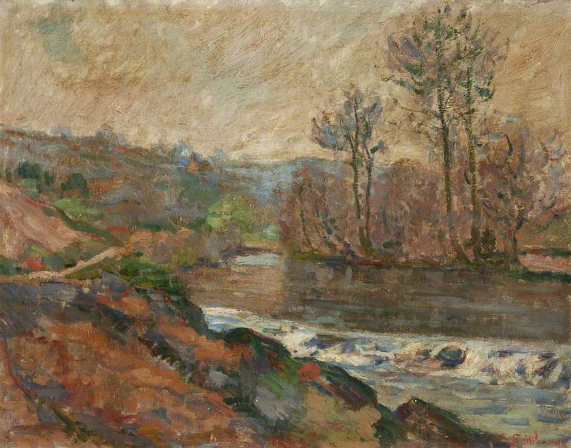 The Creuse at Genetin - Armand Guillaumin