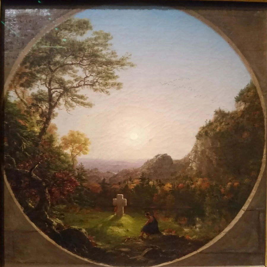 The Cross in Solitude - Thomas Cole