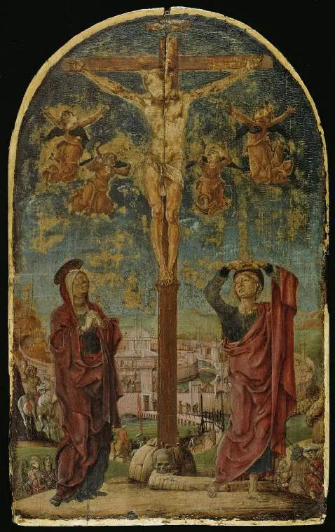 The Crucifixion - Cosmé Tura