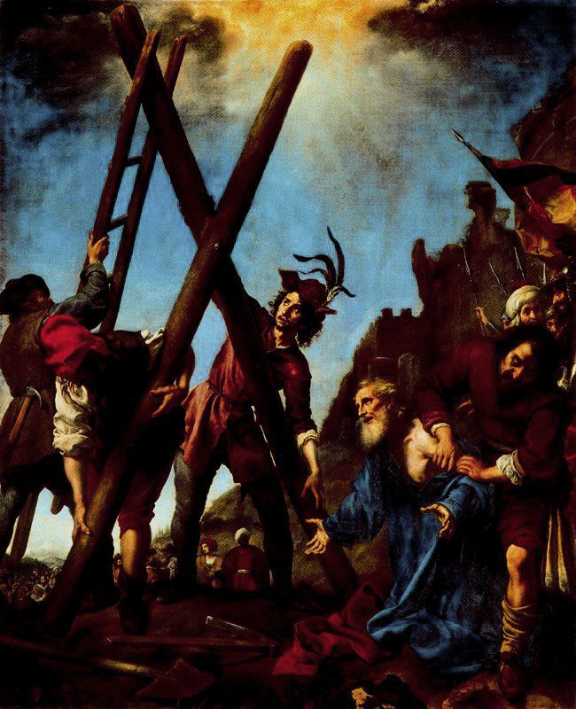 The Crucifixion of Saint Andrew - Carlo Dolci