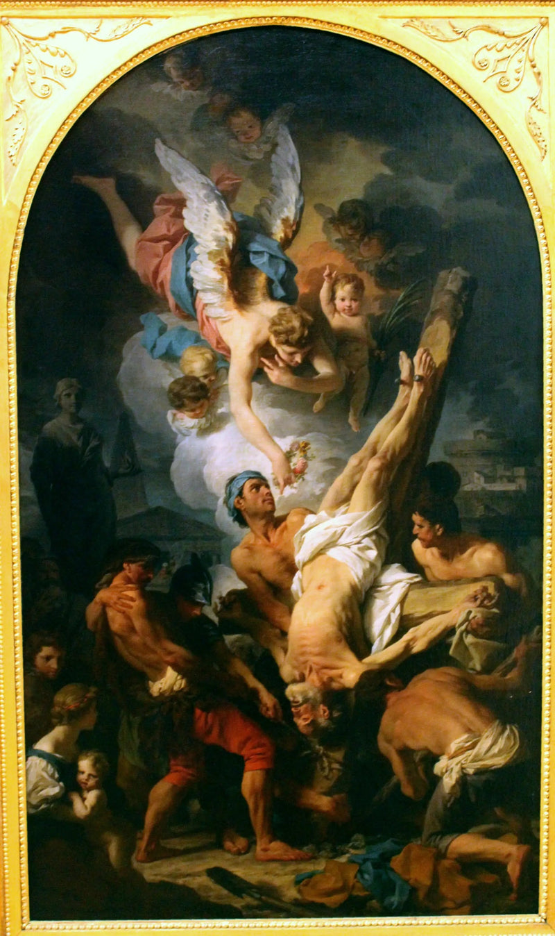 The Crucifixion of Saint Peter - Pierre Subleyras
