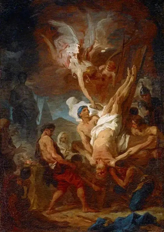 The Crucifixion of Saint Peter - Pierre Subleyras