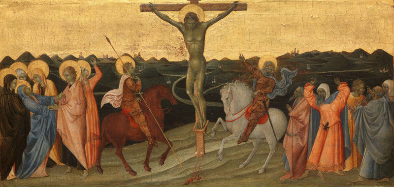 The Crucifixion - Giovanni di Paolo