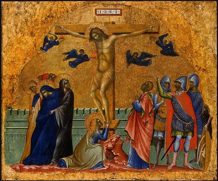 The Crucifixion - Paolo Veneziano