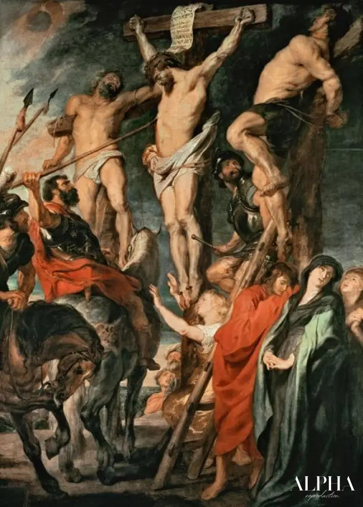 La crucifixion - Peter Paul Rubens - Reproductions de tableaux et peintures haut de gamme