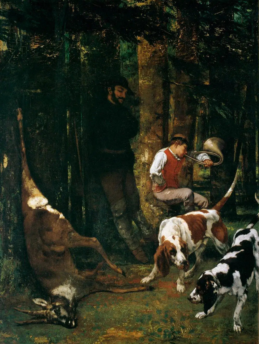 The Rummage Sale - Gustave Courbet