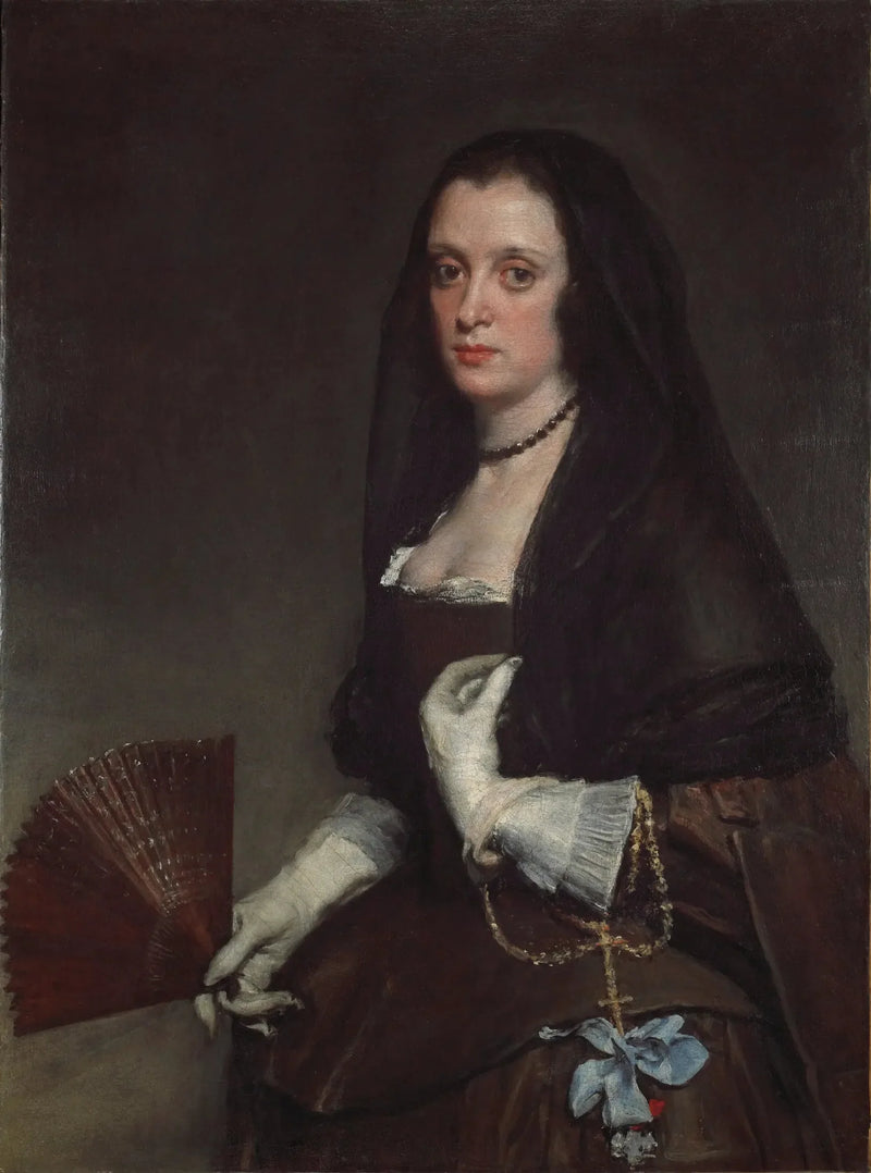 The Lady with a Fan - Diego Velázquez
