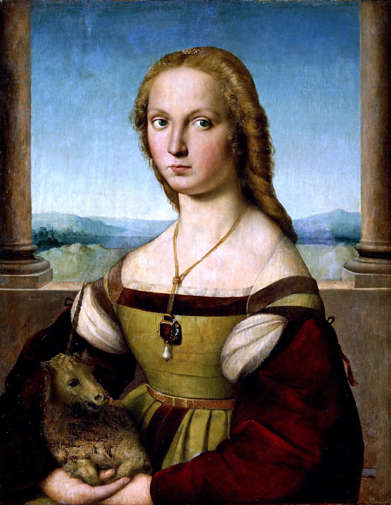 The Lady with the Unicorn - Raphael Sanzio