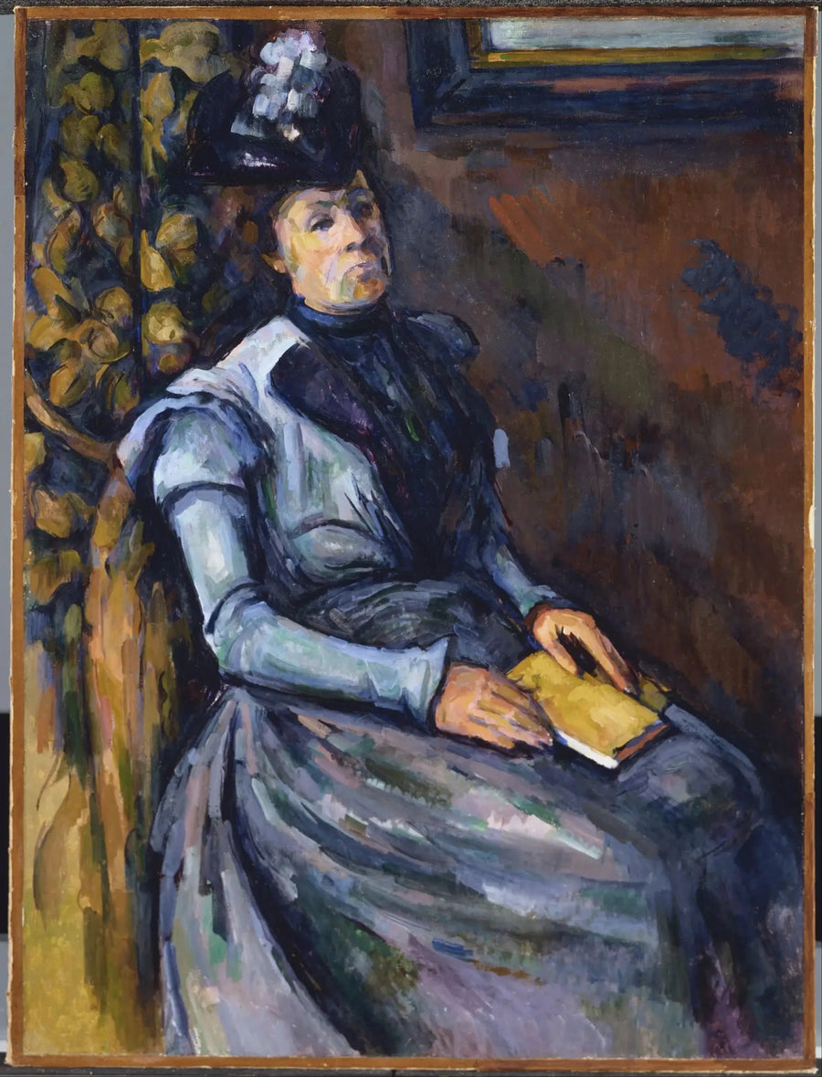 The Lady with the Book - Paul Cézanne