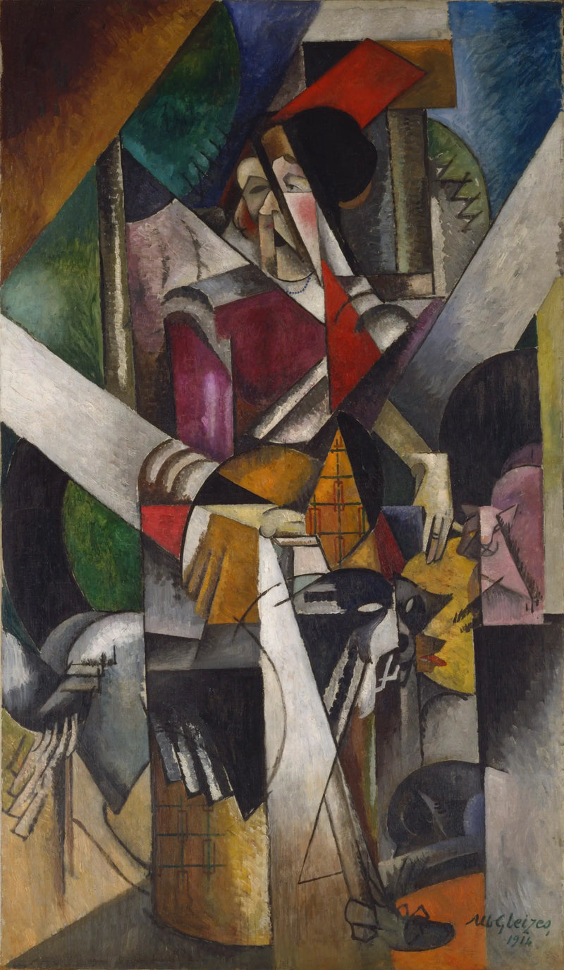 The Lady with the Beasts - Albert Gleizes