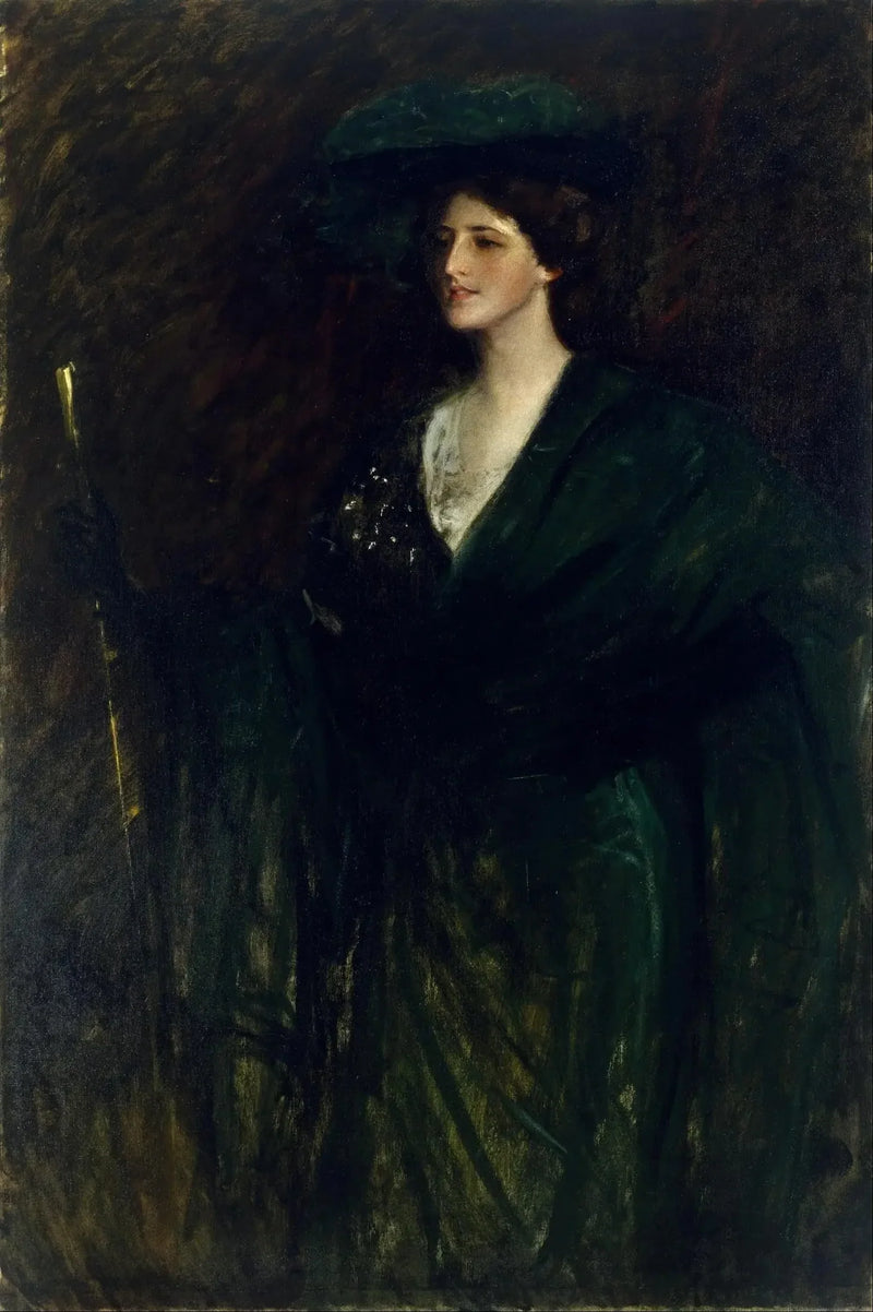 The Emerald Lady - William Merritt Chase