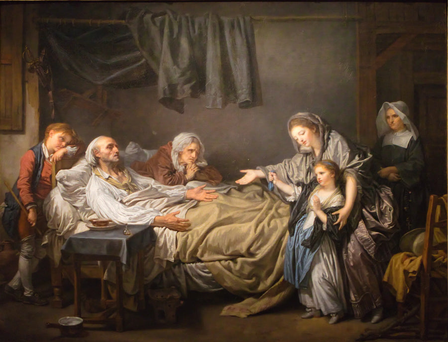 The Lady of Charity - Jean-Baptiste Greuze