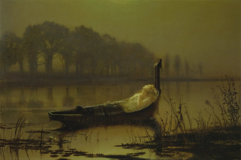 The Lady of Shalott - John Atkinson Grimshaw