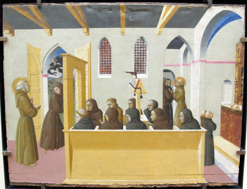 The Damnation of the Soul of the Miser of Citerna - Stefano di Giovanni (Sassetta)