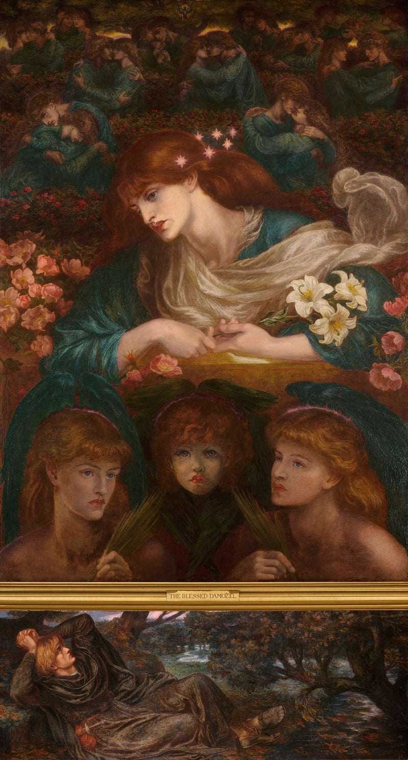 The Chosen Maiden - Dante Gabriel Rossetti