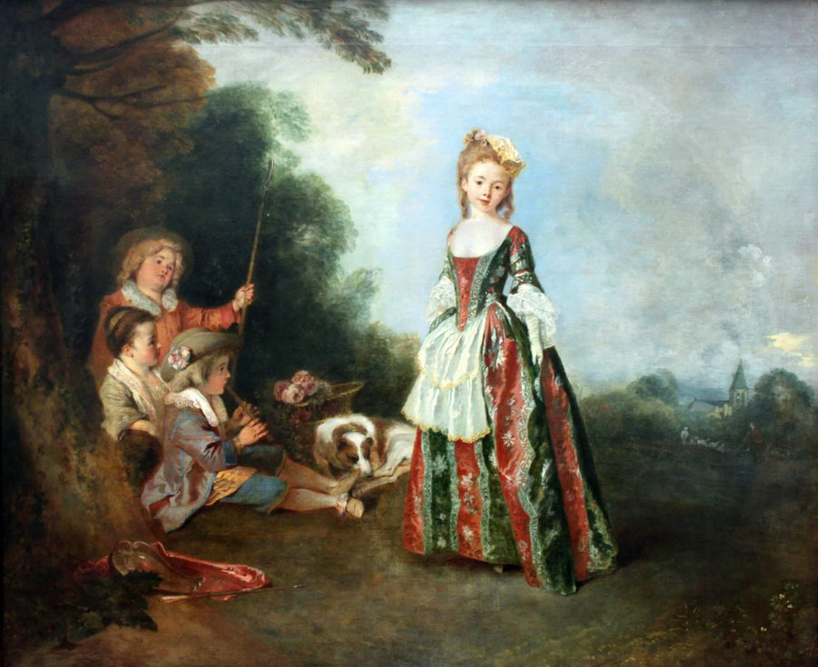 The Dance - Antoine Watteau