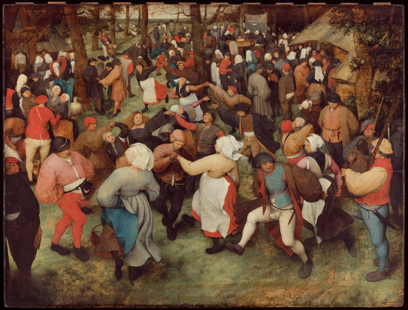 The Bride's Dance in the Open Air - Pieter Brueghel the Elder