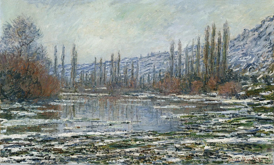 The Collapse at Vétheuil - Claude Monet