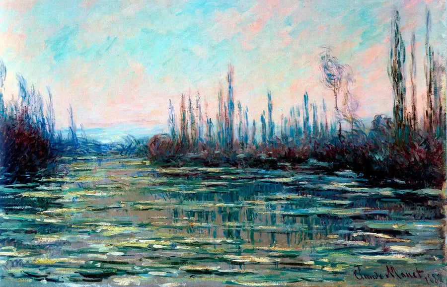 The Collapse - Claude Monet