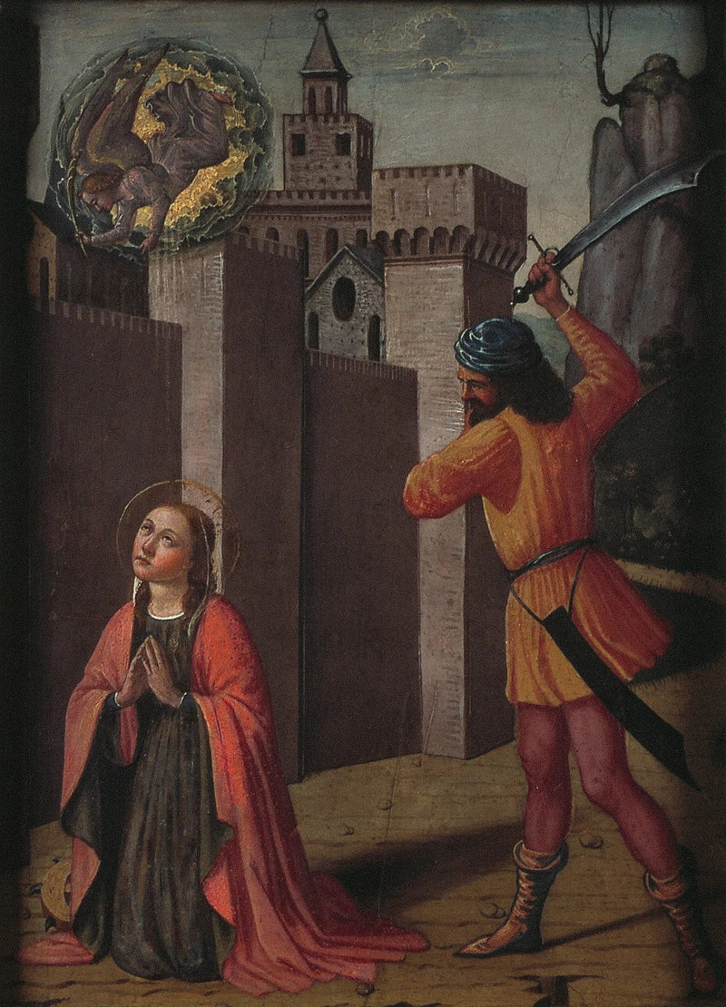 The Decapitation of Saint Catherine of Alexandria - Pinturicchio