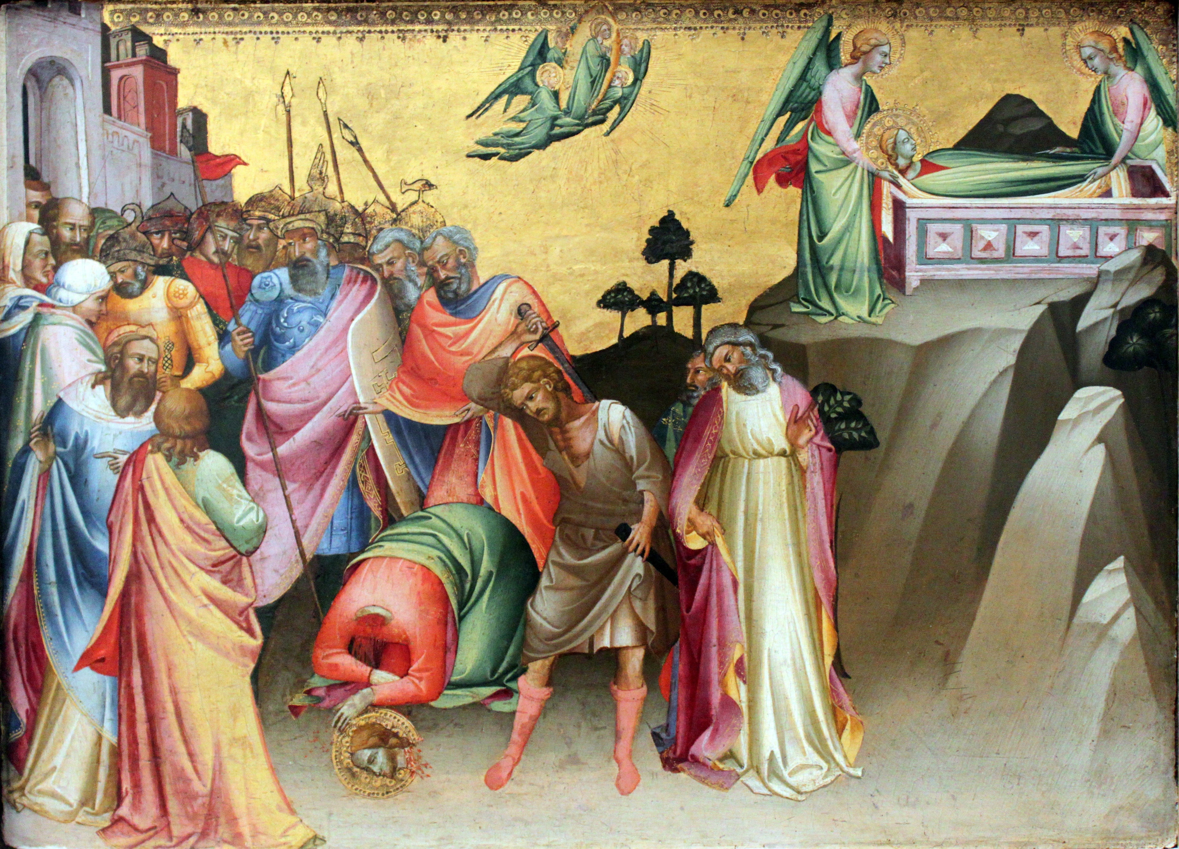 La décapitation de sainte Catherine d’Alexandrie - Lorenzo Monaco - Alpha Reproduction