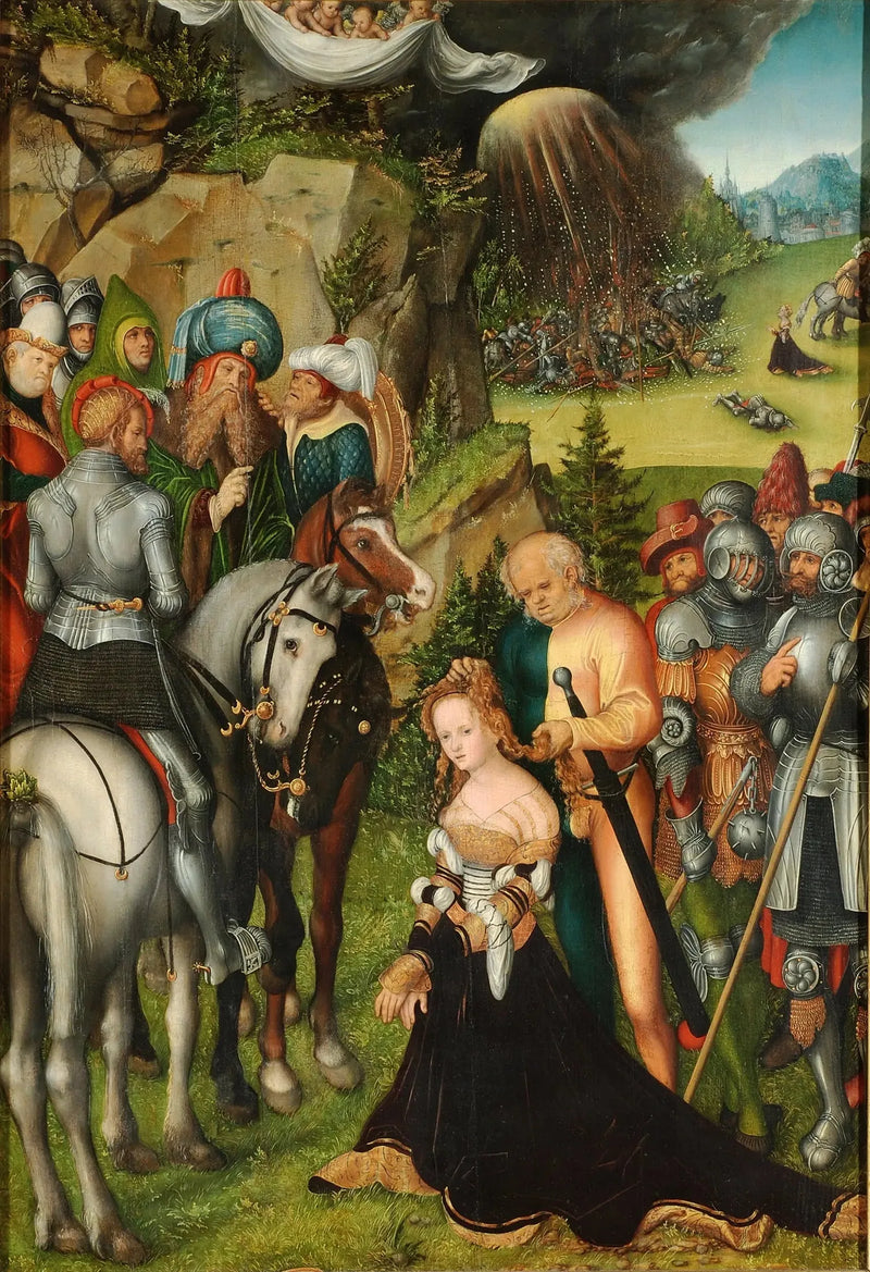 The Decapitation of Saint Catherine - Lucas Cranach the Elder