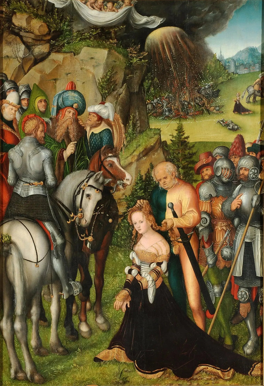 The Decapitation of Saint Catherine - Lucas Cranach the Elder