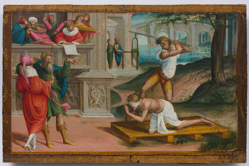 The decapitation of a saint - Gaudenzio Ferrari