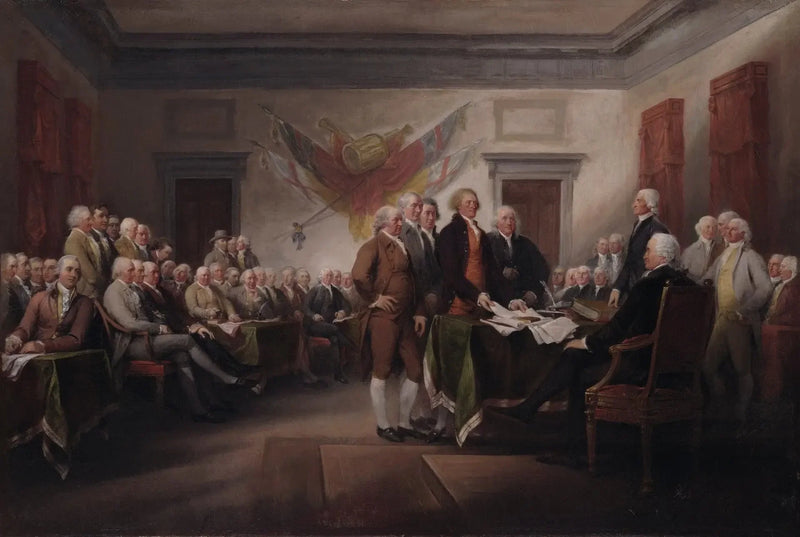 The Declaration of Independence, July 4, 1776 - John Trumbull