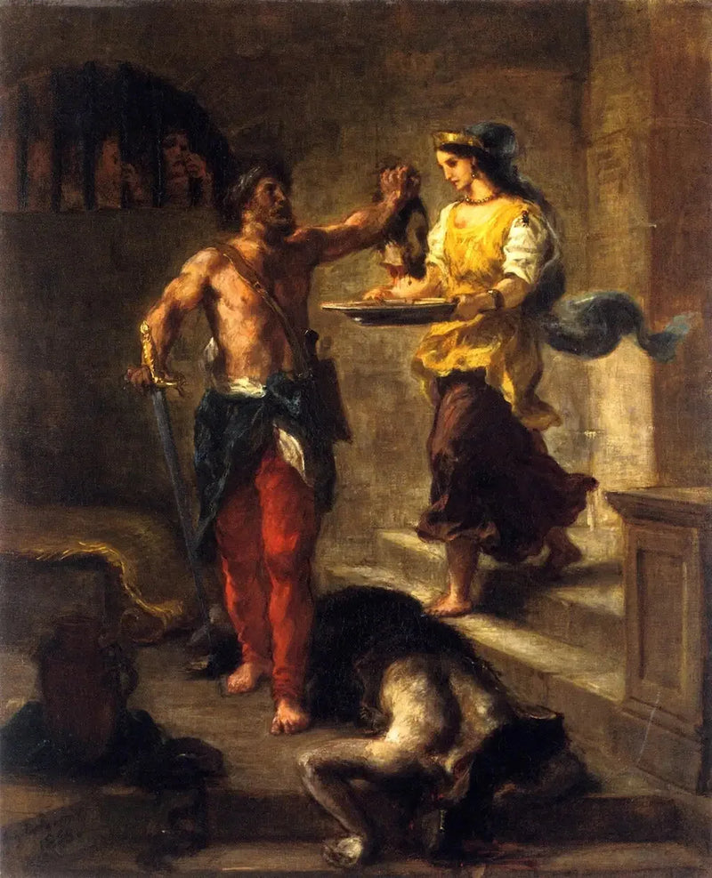 The Beheading of Saint John the Baptist - Eugène Delacroix
