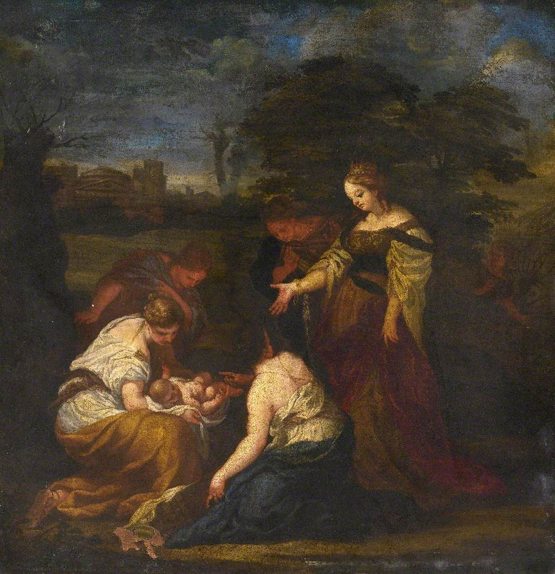 The Discovery of Moses in the Reeds - Pietro da Cortona
