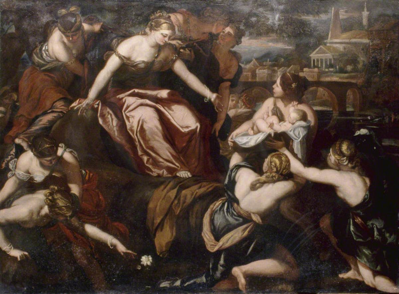 The Discovery of Moses - Luca Giordano