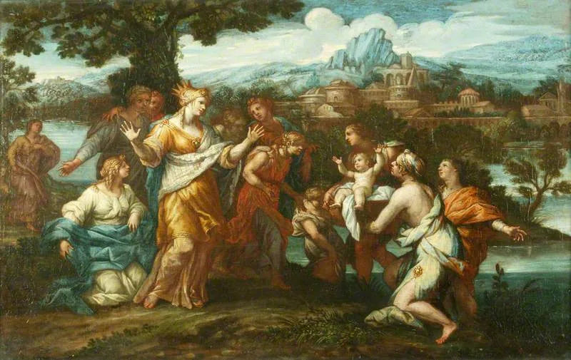 The Discovery of Moses - Pietro da Cortona